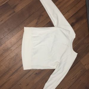 Cream old navy soft sweater